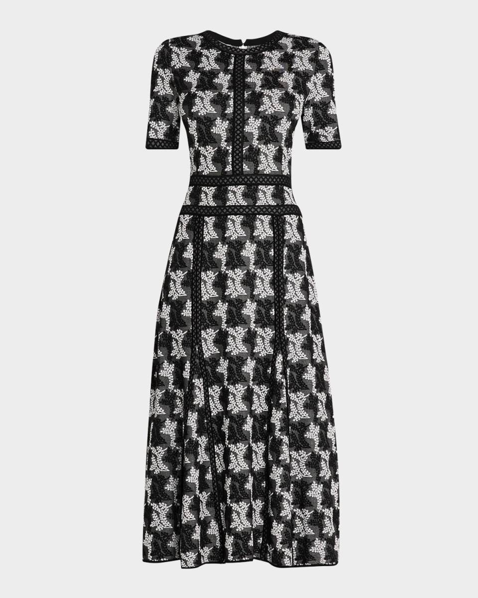Fit-&-Flare Midi Dress - Modern Fit